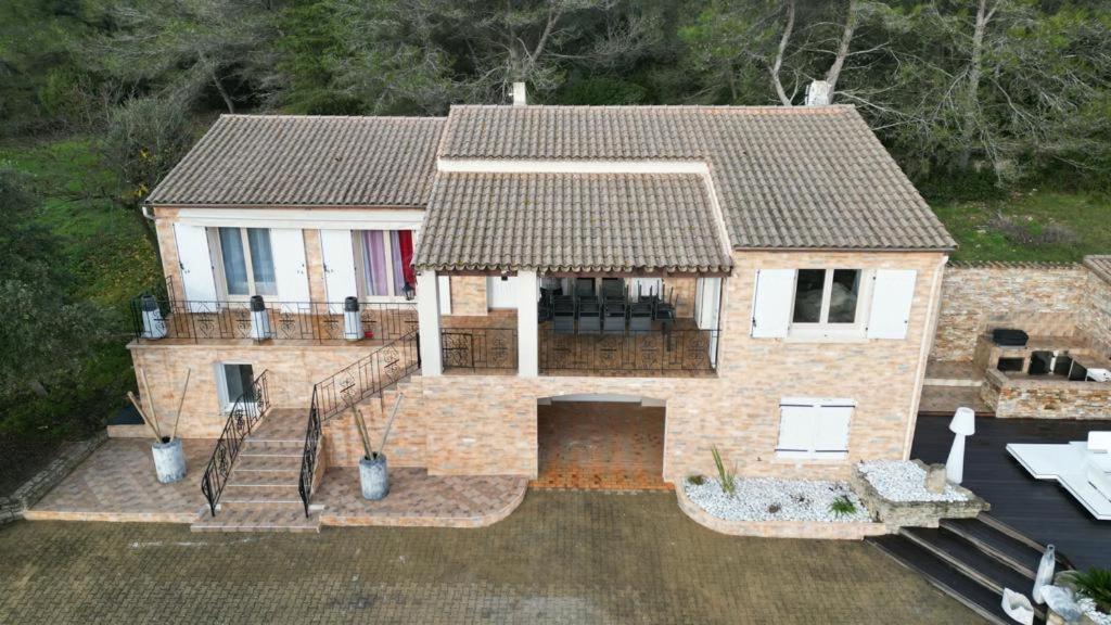 Magnifique Villa De Luxe Au Coeur De La Garrigue Nîmes Exteriér fotografie
